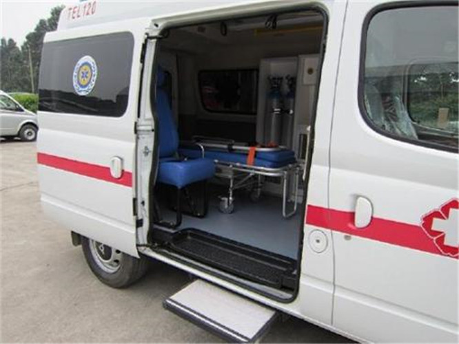 鲁甸救护车出租服务案例7